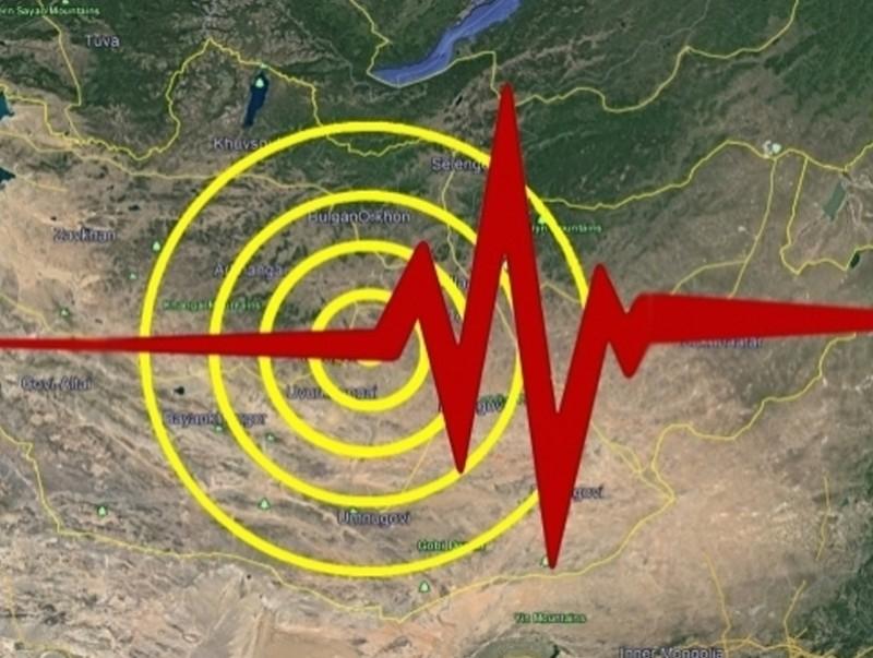 Хөвсгөлийн Шинэ-Идэрт 3.7 магнитудын хүчтэй газар хөдөлжээ